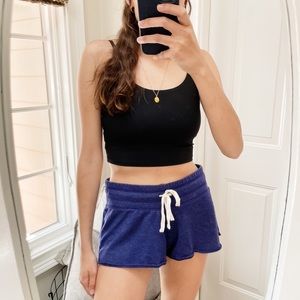 Old Navy Purple Soft Drawstring Lounge Shorts